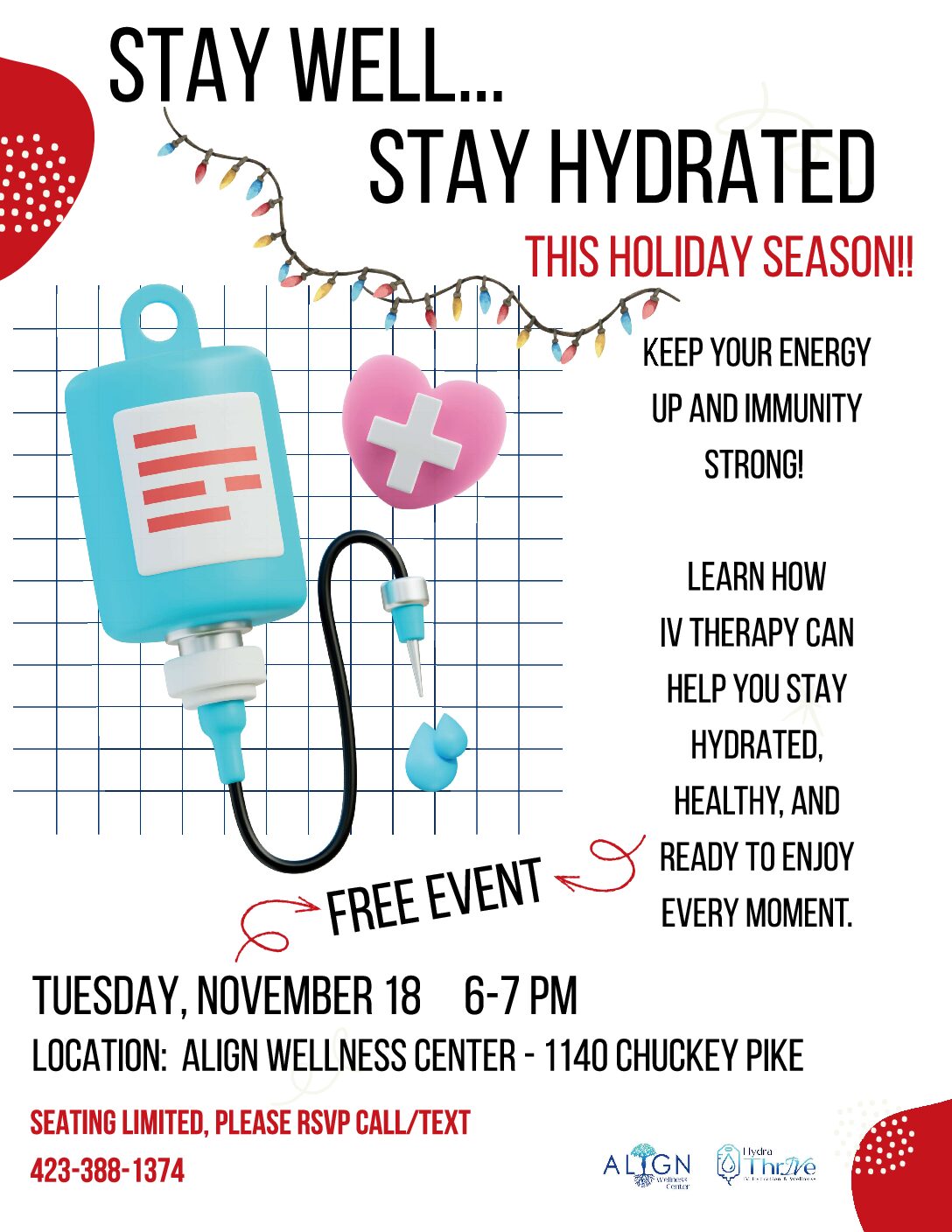 Stay Well....Stay Hydrated