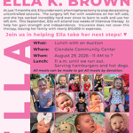 BENEFIT FOR ELLA K. BROWN